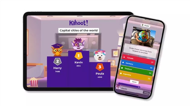 3 Kahoot app
