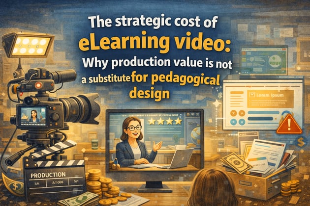 elearning video production value vs pedagogical design-1