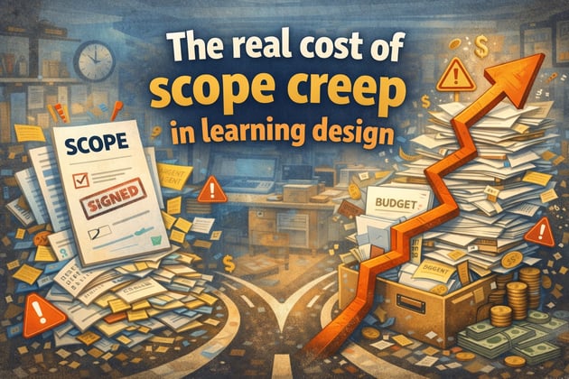 scope creep in learning design