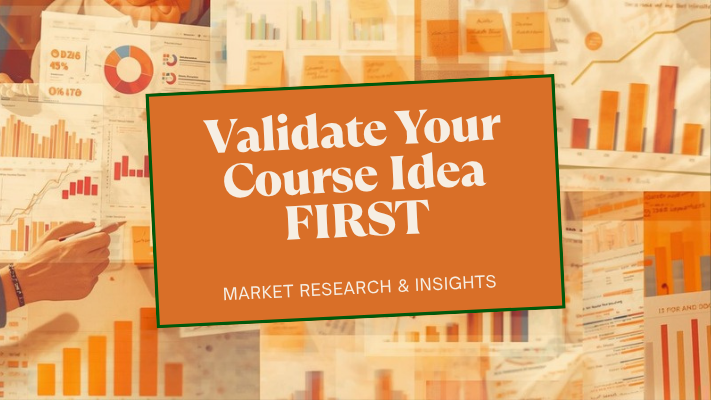 how to validate your course idea